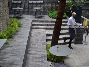 Garden at London’s Royal Academy of Arts by Tom Stuart Smith