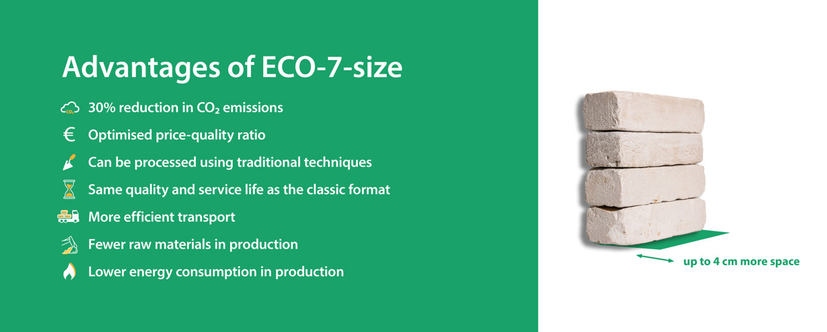 Advantages of the ECO-7-size