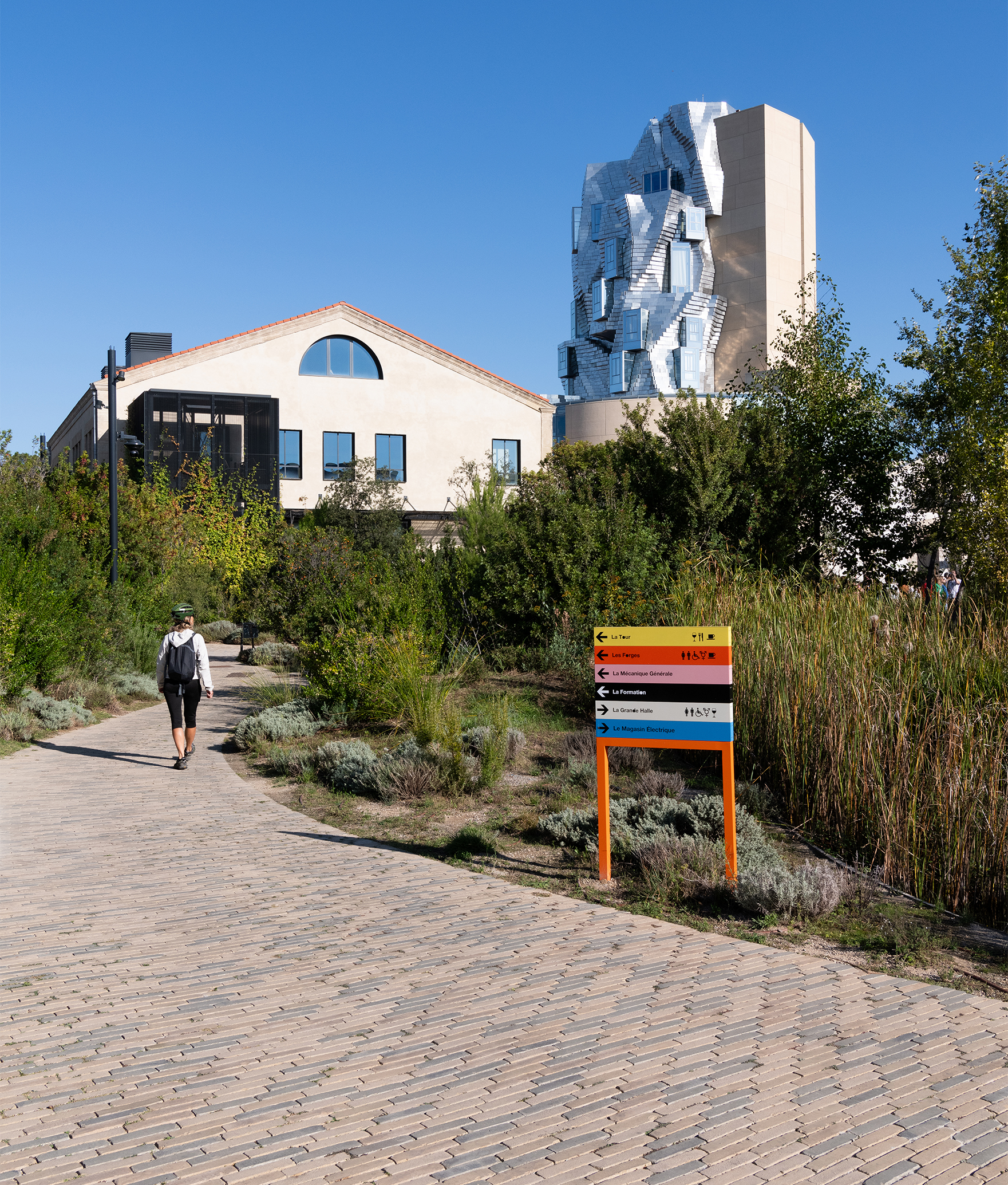 LUMA ARLES: the installation of an new mediterranean eco-system on an industrial wasteland