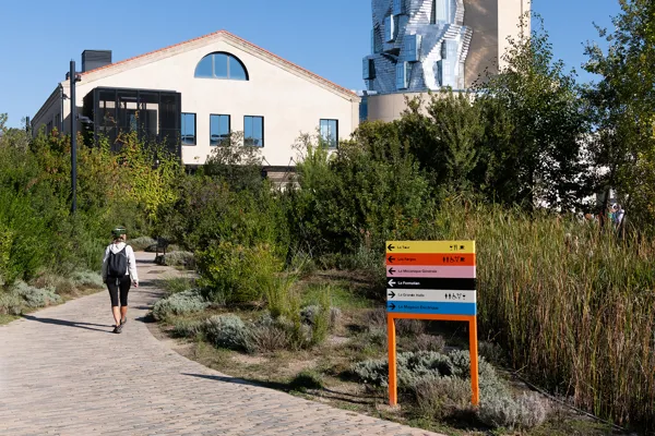 LUMA ARLES: the installation of an new mediterranean eco-system on an industrial wasteland